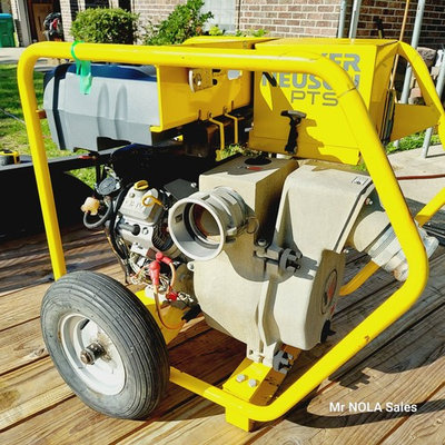 #ad Wacker Neuson 4quot; Centrifugal Electric Start Trash Pump EXCELLENT Vanguard 16hp $3999.99