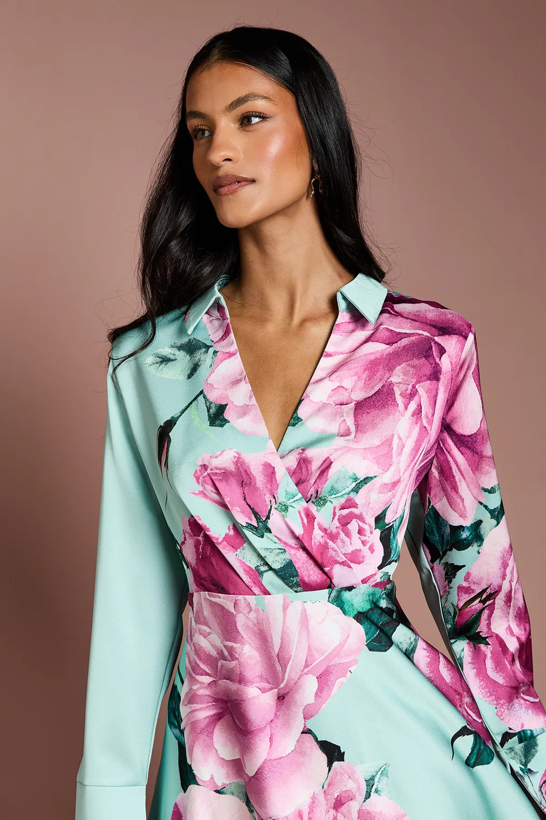 Coast Sage Maxi Dress Womens Occasion Dresses image 4