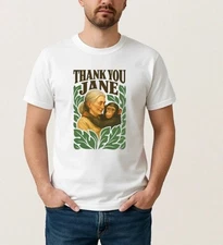 Rip Jane Goodall Shirt Thank You Jane Goodall T Shirt Reprint
