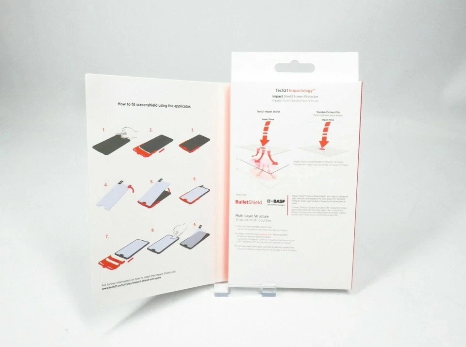 Samsung Galaxy Note4 Screen Protector Official Tech21 Impact Shield - Image 2 of 3