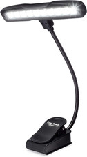 Rechargeable Clip-On Music Stand Orchestra Light- 10 Bright Leds- Includes US...