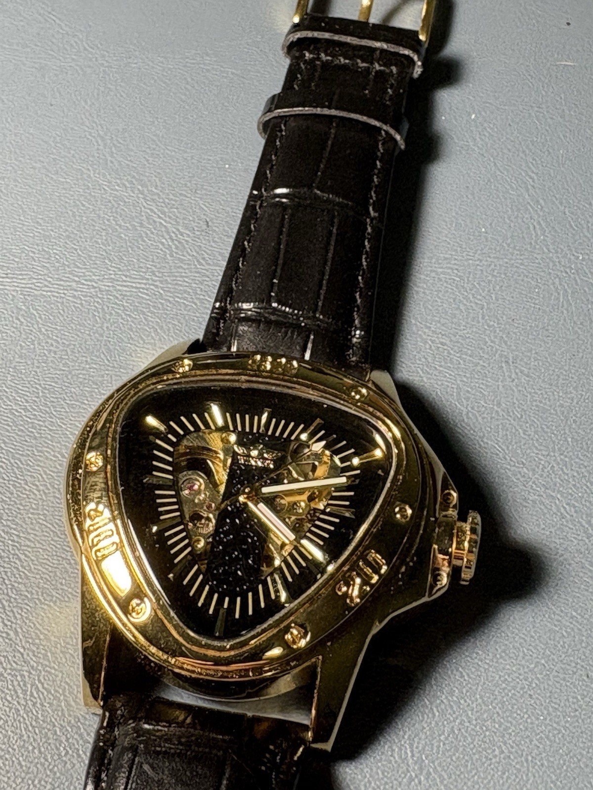 Winner Automatic Mechanical Skeleton Watch. - image 2