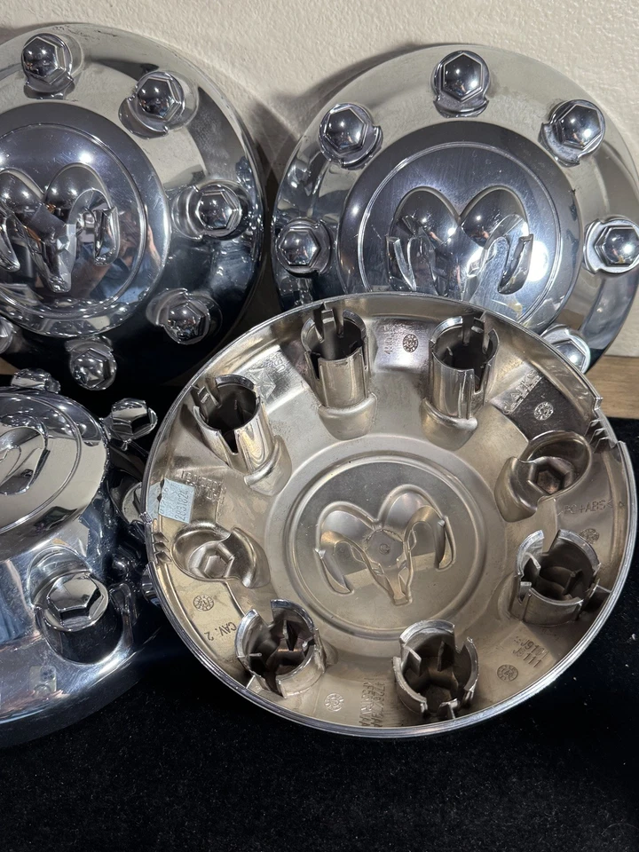 (1) OEM Dodge Ram 1500 2500 3500 Chrome Center Cap– 04726279AA 45043 Mopar - Image 4 of 4