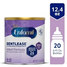 Enfamil Gentlease Infant Baby Formula, 12.4 oz,  EXP 03-01-26