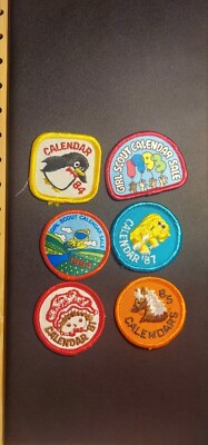 girl scout Calendar Patches | eBay