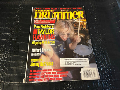 MARCH 2000 -  MODERN DRUMMER magazine - TAYLOR HAWKINS - FOO FIGHTERS