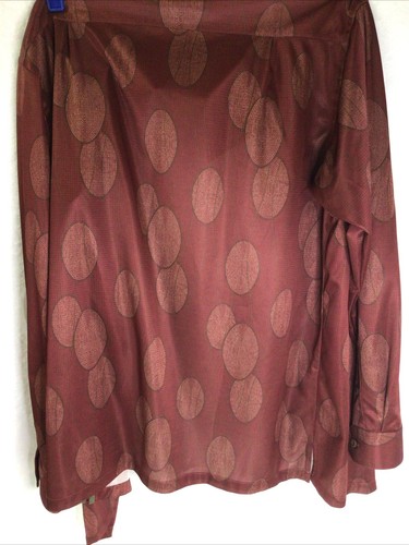 Vintage Patagonia Inyo Rhythm Long Sleeve Button Up Shirt Mens Medium Red - Picture 17 of 19