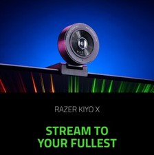 Razer Kiyo Streaming Webcam: 1080p 30 FPS / 720p 60 FPS - Ring Light