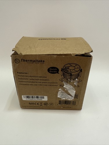 Thermaltake CLP0556-D CPU Cooler for Intel LGA 1156/1155/1150 - Afbeelding 2 van 7