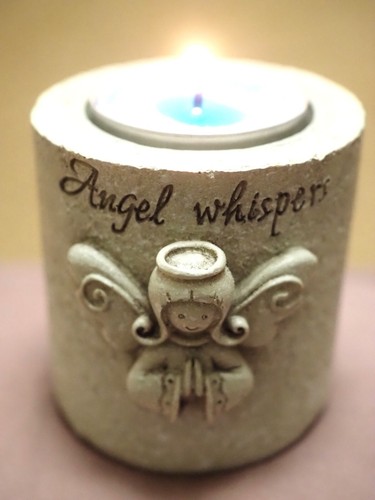 3 x Angel Whispers Tea light Holders – Love – Luck and Hope. - Picture 3 of 9