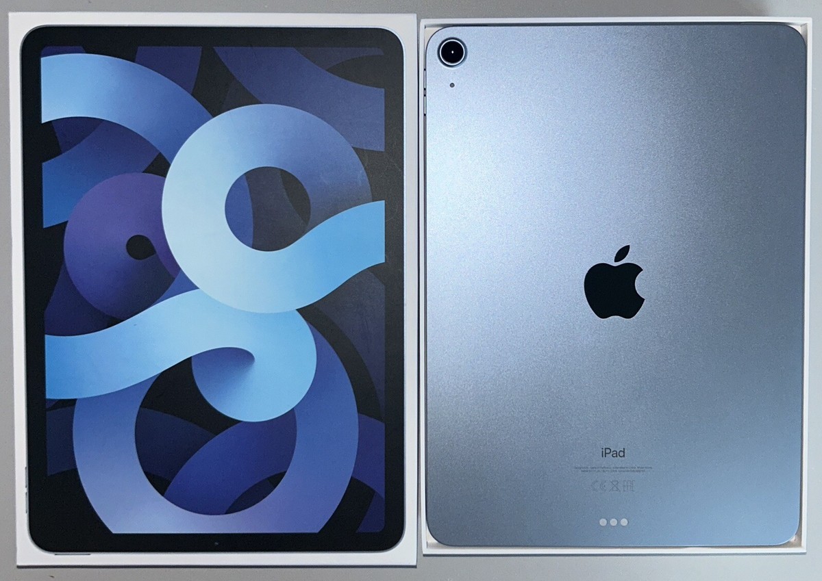 Apple iPad Air 4th Generation, 64GB, Wi-Fi + Cellular- Sky Apple iPad Air 4th Generation, 64GB, Wi-Fi + Cellular- Sky