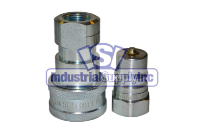 Quick Coupler | ISO 7241-1 B | 1/2'' NPT Pipe Threads | Complete Set
