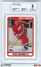 POP 1: Rick Zombo RC BGS 9: 1990-91 Topps Rookie Card Gisto #21. rookie card picture