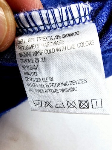 Scottevest Size Large 1/4 Zip Men's Blue Sev Sj Qzip TEC Long Sleeve Activewear - Picture 6 of 14