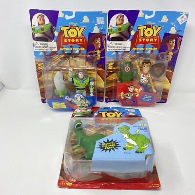 1995 Toy Story Action Figure Think Way Toy Disney Pixar