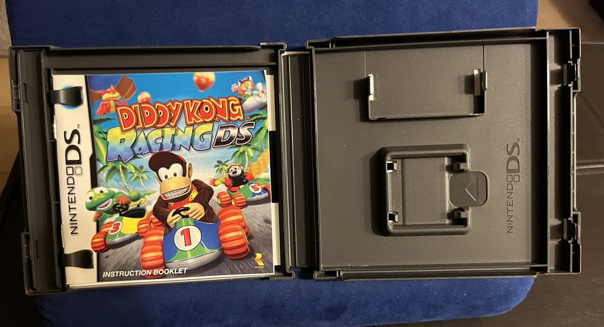 Diddy Kong Racing DS (Nintendo DS, 2007) Case + Manual Only Diddy Kong Racing DS (Nintendo DS, 2007) Case + Manual Only