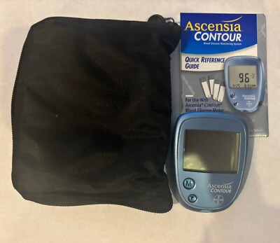 Bayer Ascensia Contour Blood Glucose Diabetes Monitor Meter *NO READINGS*