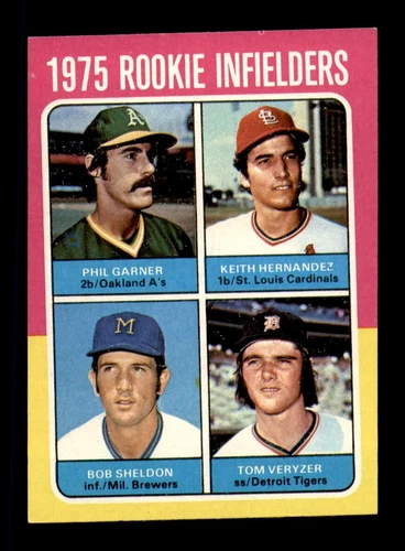 1975 Topps Set Break # 623 Rookie Infielders Keith Hernandez NM *OBGcards*