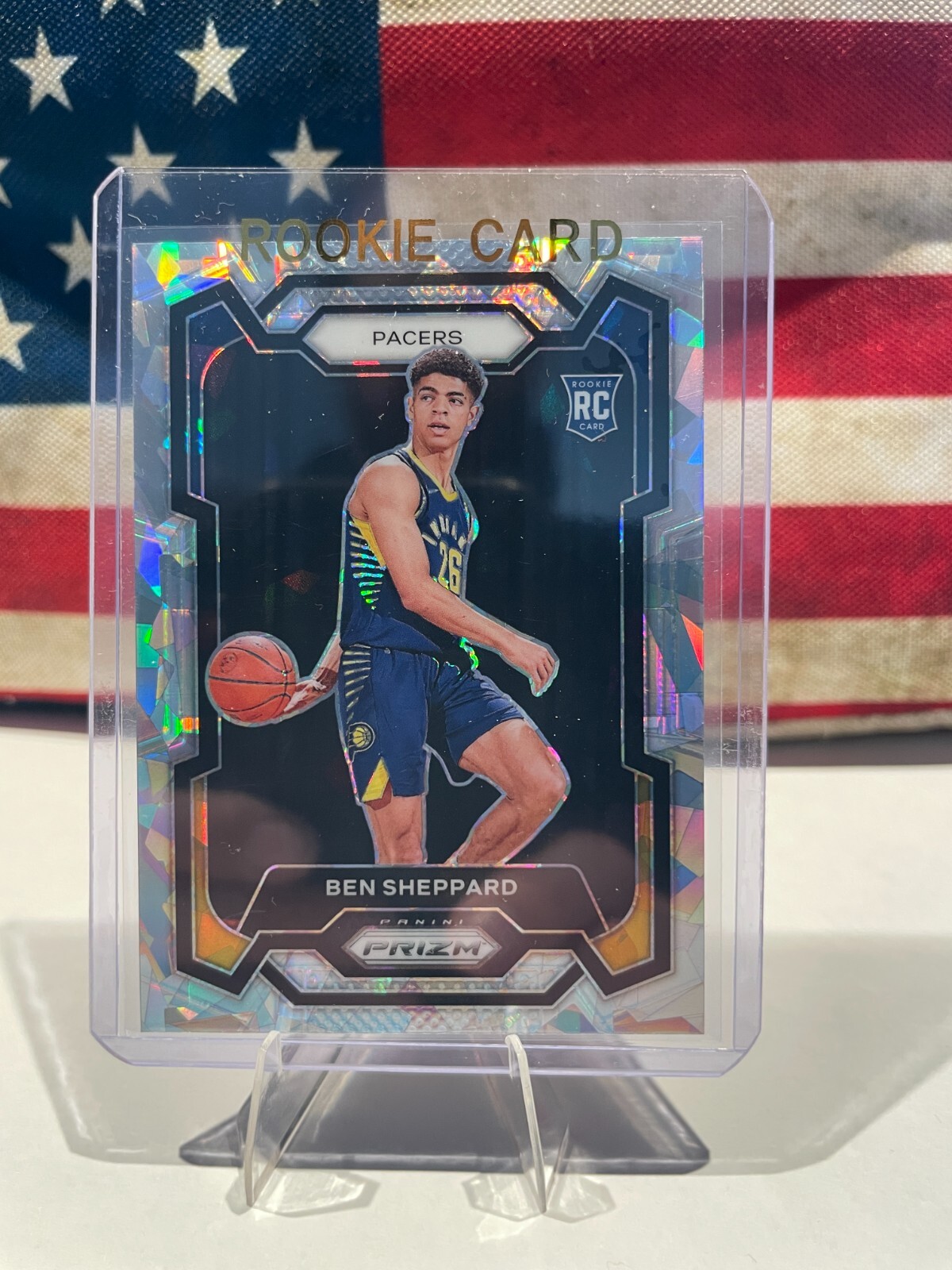 2023-24 Panini Prizm - Ben Sheppard #172 Ice Prizm (RC)