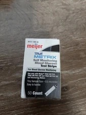 True Metrix Self Monitoring Blood Glucose Test Strips 50 CT. 