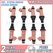 8X FUEL INJECTORS 23250-50030 FOR LEXUS GS400 LS400 SC400 4.0 GS430 LS430 4.3L
