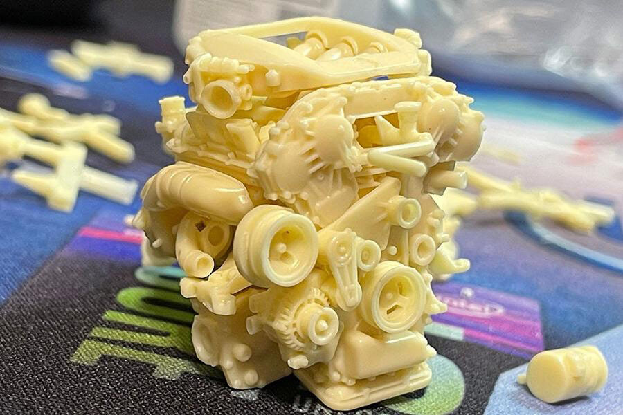 VR38DETT R35専用エンジン　ディアゴスティーニ　100-130号キット VR38DETT R35専用エンジン ディアゴスティーニ 100-130号キット