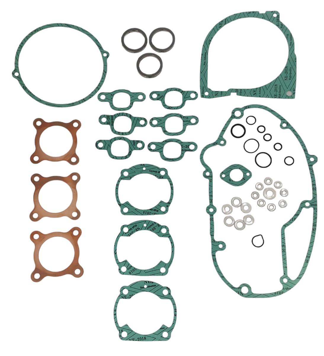 Motorcycle engine complete gasket set KAWASAKI KH350 S2 S2A