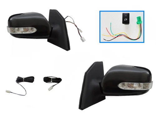 Power Fold LED Signal Side Mirror ALTIS For 2003-04-05-06-07-2008 TOYOTA COROLLA
