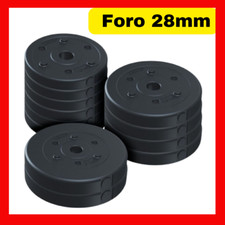Disco dischi 28mm peso 2n5 10 15 KG set kit pesi per palestra bilanciere manubri