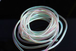4m Mylar Holographic Tinsel Flat Braid Fly Tying Chenille Crystal Flash Line