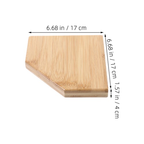 Wandmontiertes Regal, schwebendes Eckregal, Wand-Organizer, dreieckiges - Bild 7 von 12