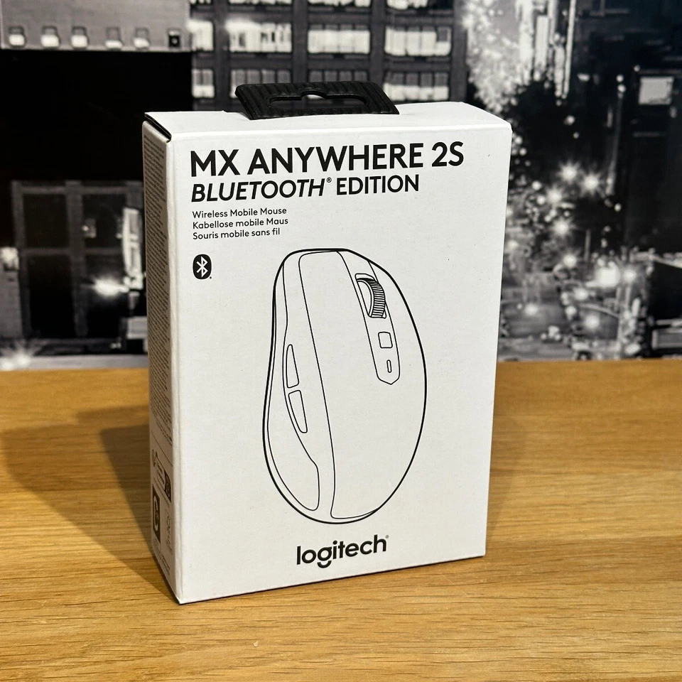 Logitech MX Anywhere 2S Mouse Wireless Mobile Bluetooth Rechargeable Battery - Image 3 of 4