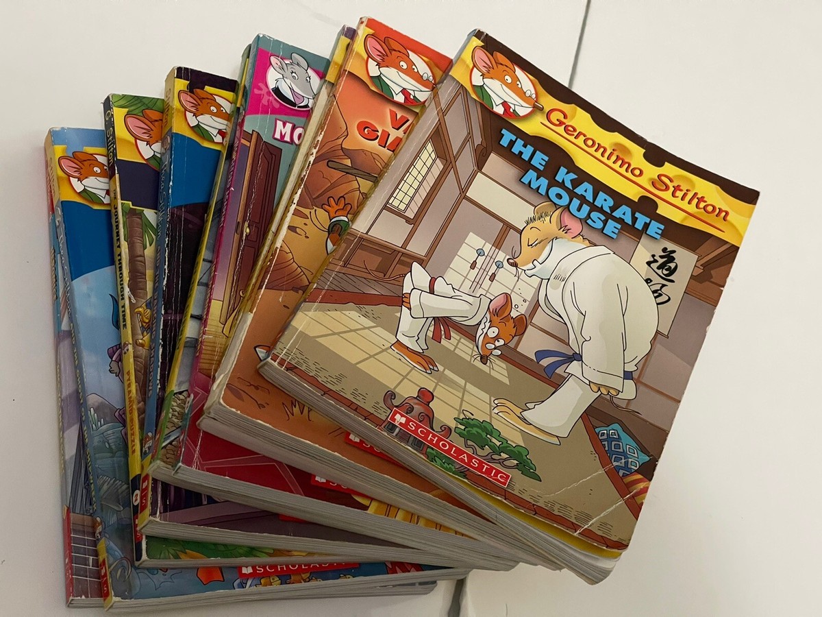 Geronimo Stilton Lot of 9 Children's Chapter Books Scholastic PB