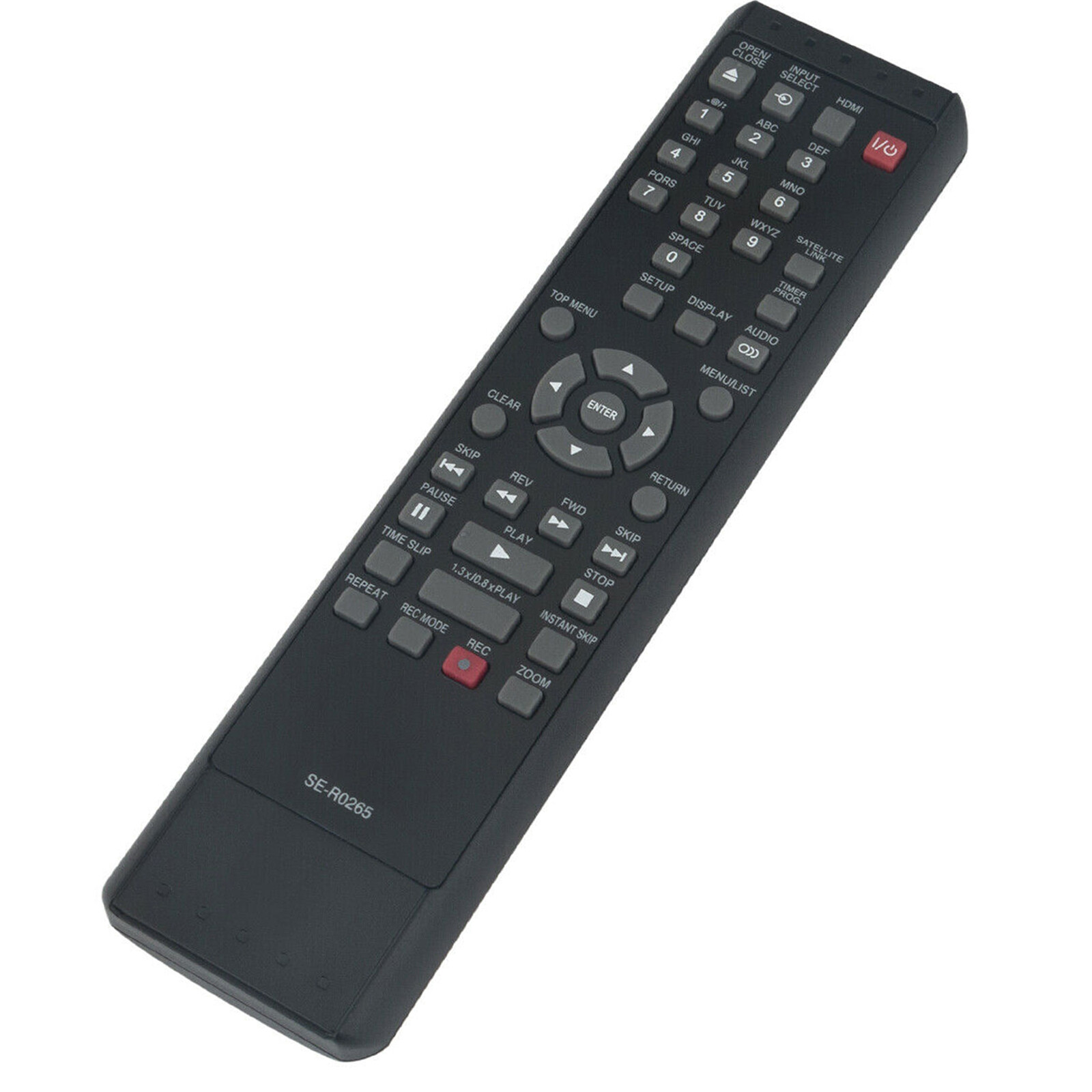 New Remote SE-R0265 Replace for Toshiba DVD Recorder D-R400 D-R410 D-KR10 D-R420