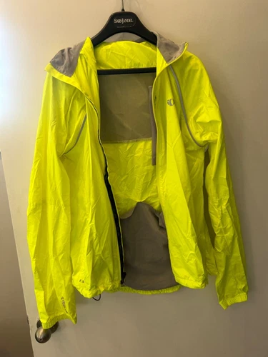 BRIGHT! Pearl Izumi LG Elite Barrier Womens Yellow Cycling Jacket