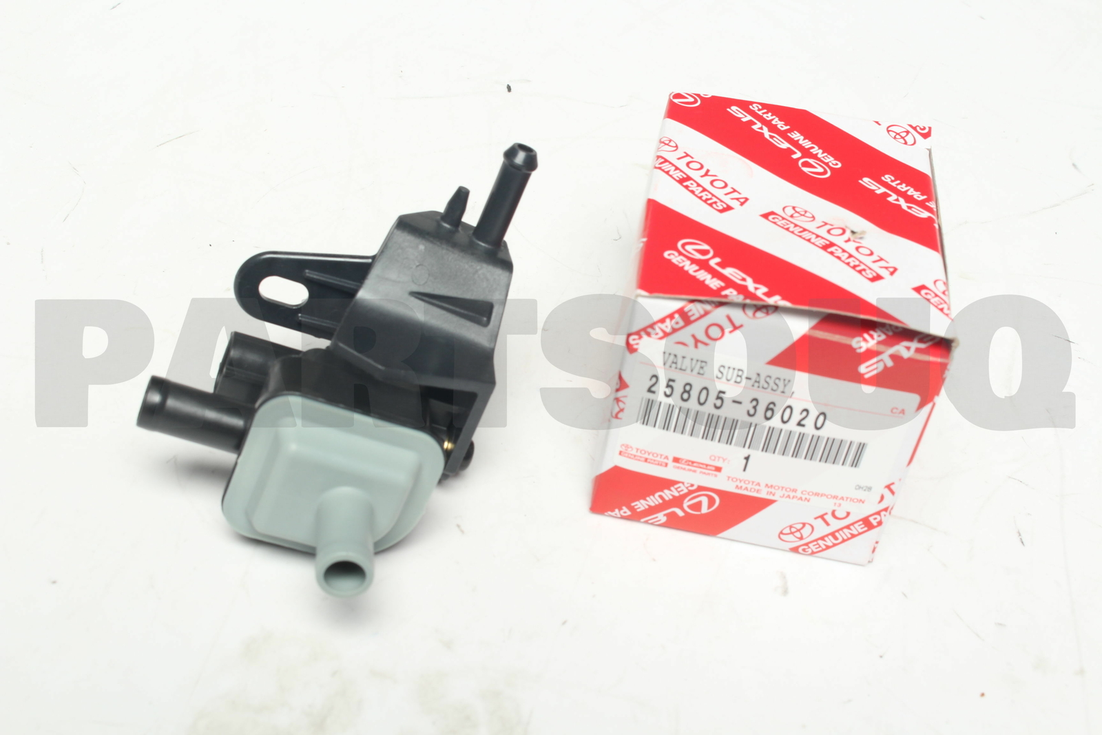 2580536020 Genuine Toyota VALVE SUB-ASSY, VACUUM SWITCHING 25805 