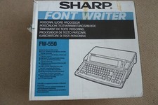 Sharp FW550 Electronic Word Processor/Typewriter
