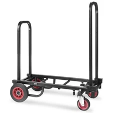Pyle Heavy Duty Compact Folding Adjustable Hand Truck/Dolly/Platform Cart PKEQ38