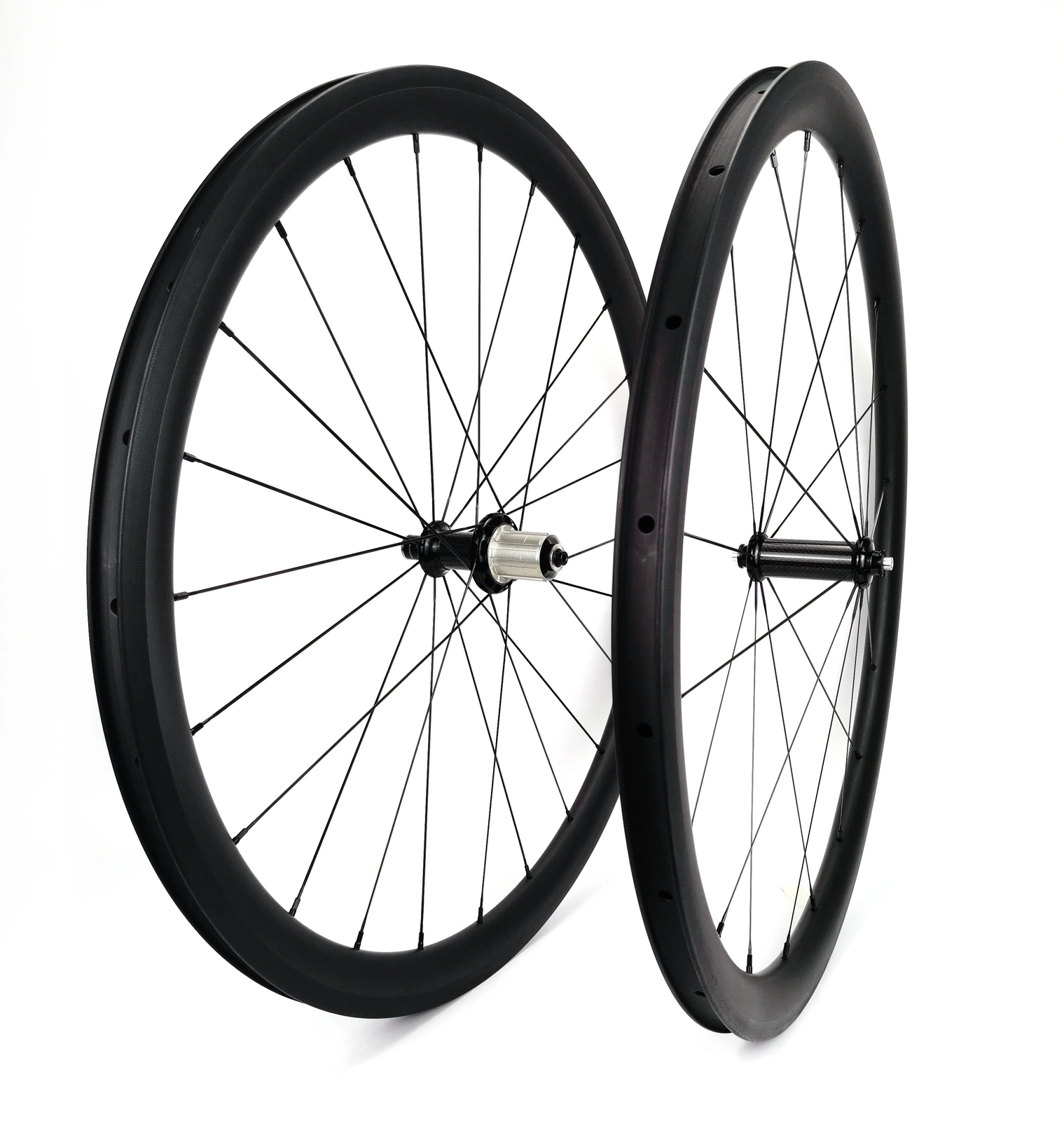 700C Road Bicycle V/Rim Brake Carbon Wheelset 38*25mm Clincher/Tubeless Wheels