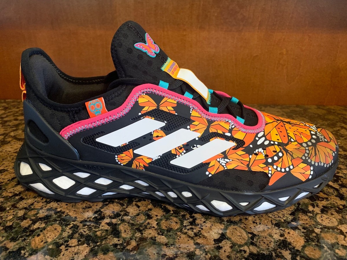 New! ADIDAS WEB BOOST DIA DE LOS MUERTOS RUNNING SHOES New! ADIDAS WEB BOOST DIA DE LOS MUERTOS RUNNING SHOES