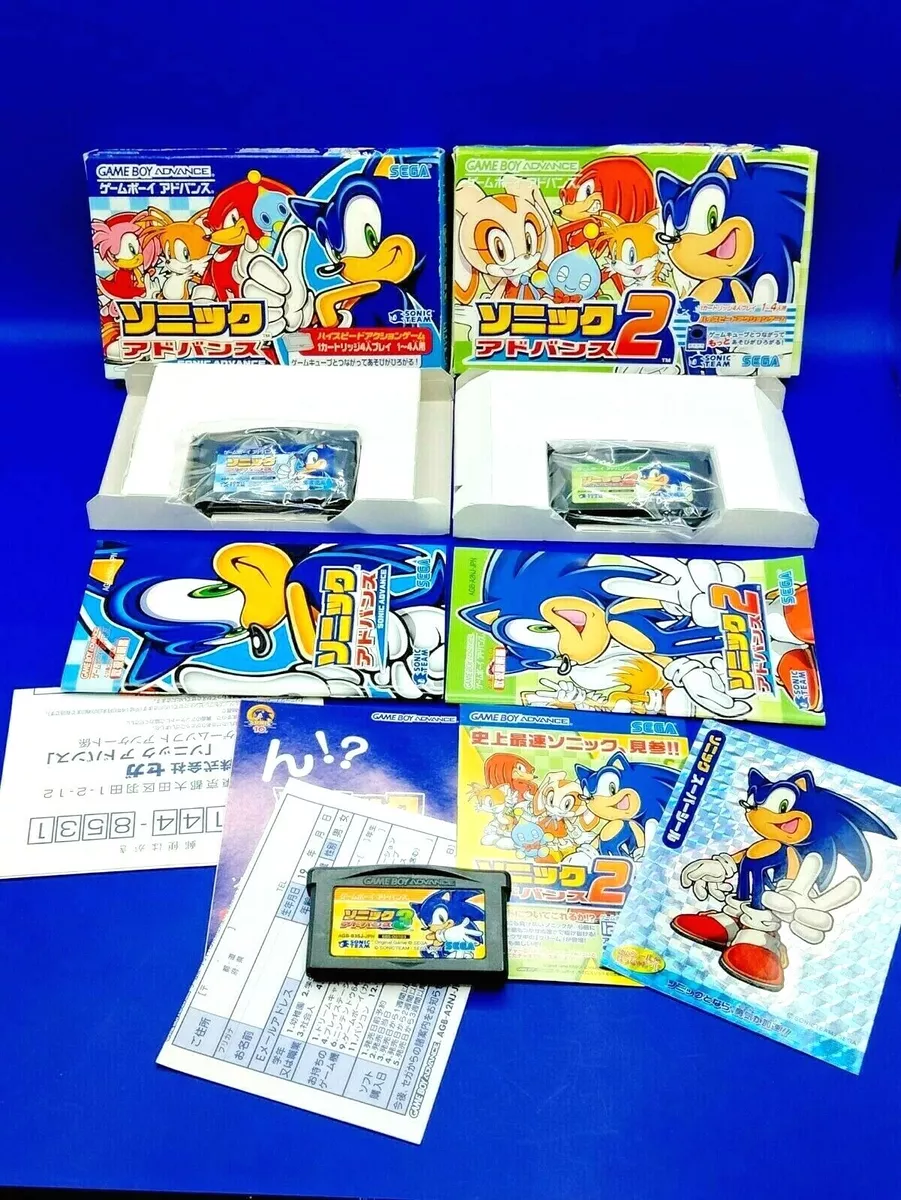 Sonic Advance 3 NTSC Gameboy Advance GBA En 