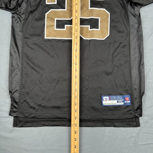 Reggie Bush Reebok Youth Jersey Size XL New Orleans Saints Authentic NFL - Picture 6 of 13