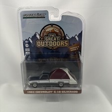 Greenlight Great Outdoors 2 - 1982 Chevy C-10 Silverado w/Truck Bed Tent 38030-D