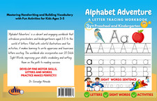 Alphabet Adventure: A Letter Tracing Workbook for Preschool and Kindergarten