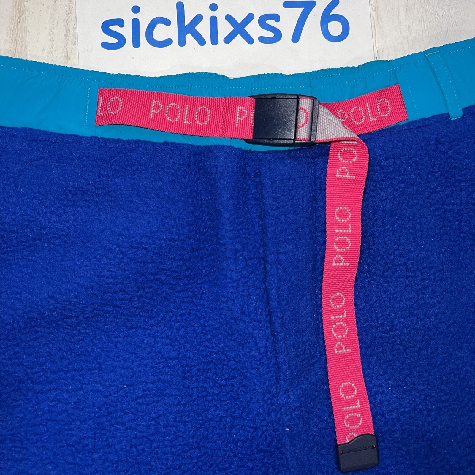 PONY Polo Ralph Lauren Hybrid Hiking Uomo Joggers 'Active Royal' Taglia S