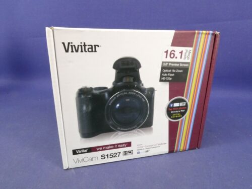 Vivitar ViviCam S1527 16,1 MP cyfrowy aparat mostkowy z 18-krotnym zoomem optycznym - Zdjęcie 1 z 2