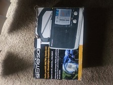 Emerson Portable Instant Weather AM/FM Radio AC/Battery RP6251 w Clock New