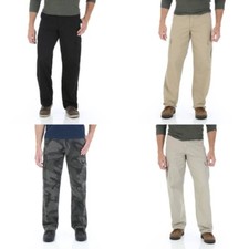 New Wrangler Cargo Pants Four Colors Available All Men's Sizes Relaxed Fit