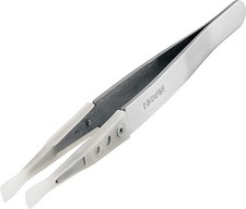 HOZAN Japan SOFT TIP Tweezers (FLAT TIP WIDTH 6.0mm) P-645-N