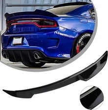 Hellcat Style Rear Spoiler Wing Glossy Black Fits for Dodge Charger SRT 11-2023